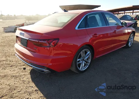 2024 Audi A4 Premium Plus 45 Tfsi S Line Quattro S Tronic from USA, damaged, VIN WAUEAAF49RN005536